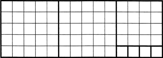 Euclidean Algorithm subdivision into squares