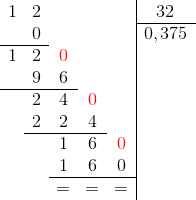 divisione colonna